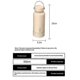 thumbnail image 4 of 32oz Vacuum Insulated Stainless Steel Water Bottle with Cup Lid,Leak Proof BPA Free-Light Black 26-27s, 4 of 4
