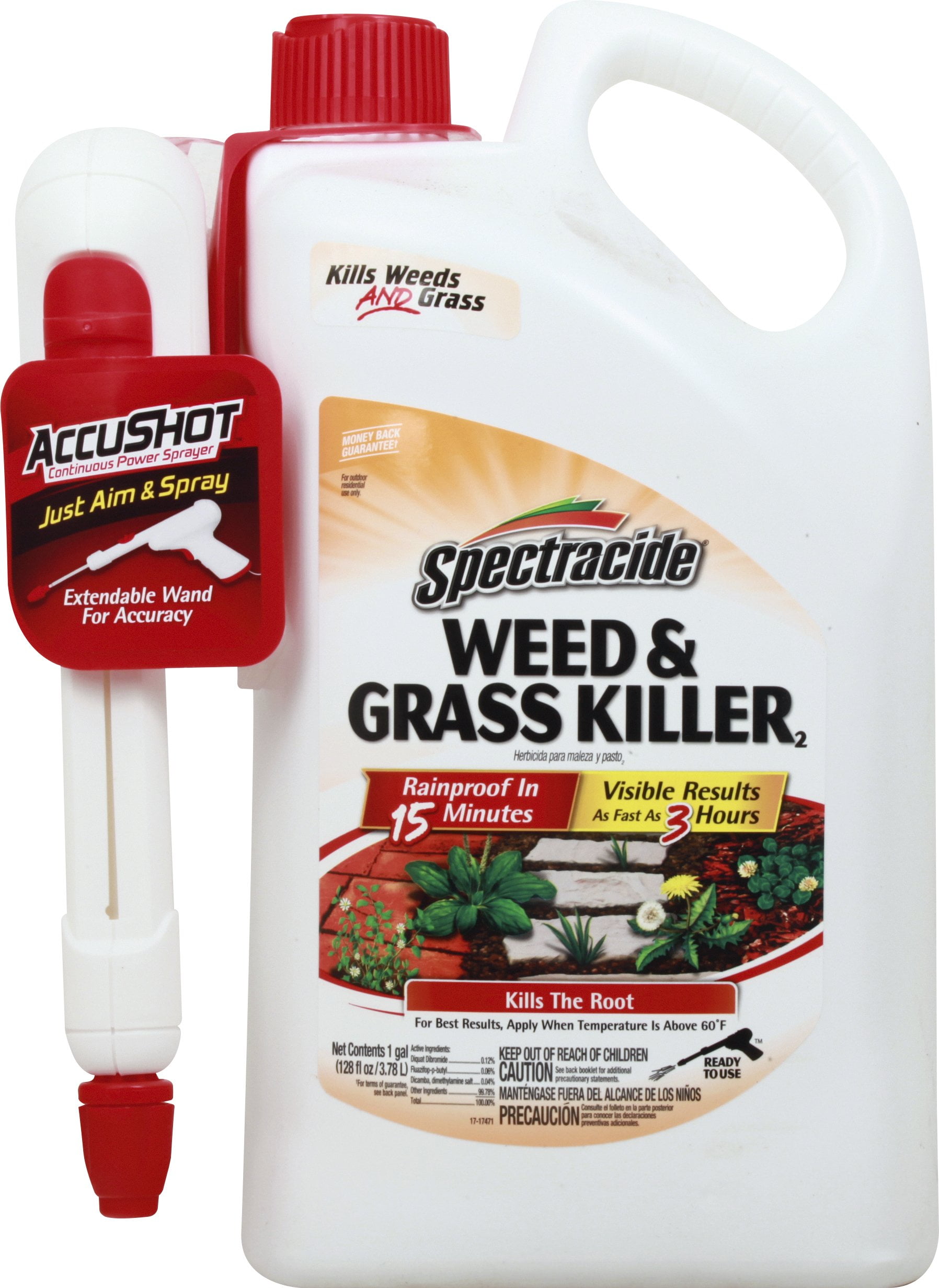 Spectracide Weed & Grass Killer, 1Gallon, ReadytoSpray