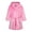 A04-Pink, variant on NIEWTR Toddler Girls Boys Sleepwear Kids Baby Cartoon Bathrobes Hooded Warm Flannel Night Robe Pajamas Cute Child Home Wear for 2-12 Years(A04-Pink,7-8 Years)