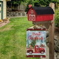 thumbnail image 5 of Christmas Garden Flag, Red Truck & Christmas Tree Flag for Outside, Merry Christmas Yard Flags, Holiday Banner Outdoor Decoration, 5 of 7