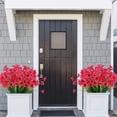 thumbnail image 5 of 6 Bundles Artificial Flowers, Outdoor Indoor UV Resistant Fake Flowers No Fade Faux Plastic Plants Garden Porch Window Box Decoration, 5 of 8