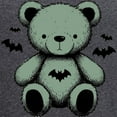 thumbnail image 3 of CafePress - Batty Bear Green - Men's Loose Fit, Cotton - 2 Piece Pajama Set, 3 of 7