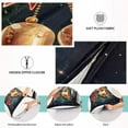thumbnail image 4 of Christmas Wind Chime Plush Pillow Case, Zippered Bed Pillow Pillowcases, Super Soft and Cozy Pillowcase Covers for Sleep Decor Giftsation - King Size 20x40in, 4 of 7