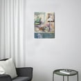 thumbnail image 3 of Inviting Flower Pictures Bathroom Decor 12X16inch Canvas Wall Art with Farmhouse Bath Towel Vase, Perfect Touch for Cozy Home, 3 of 7