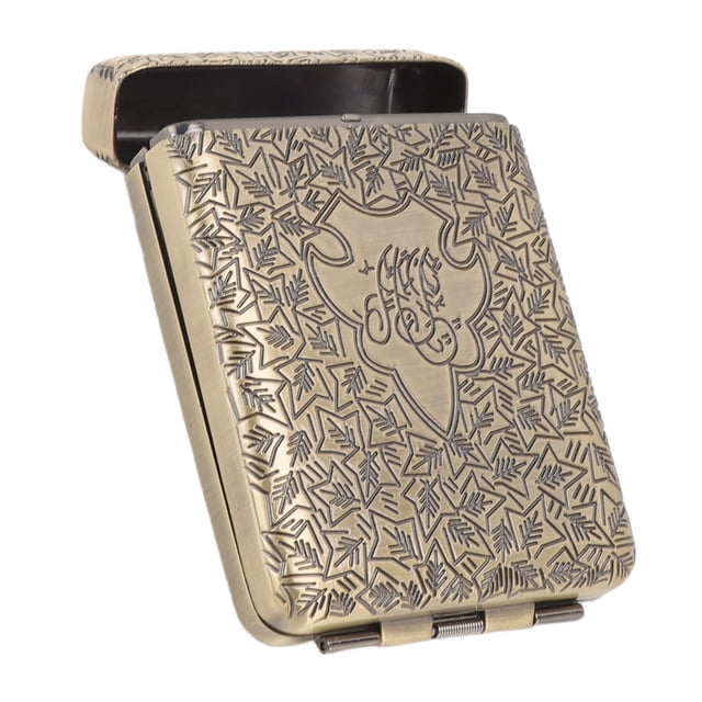 Estuche Retro, Estuche Grueso Con Patrón En Relieve Estéreo Compacto De Banda Elástica Antideformación De 3 Aperturas Para Oficina