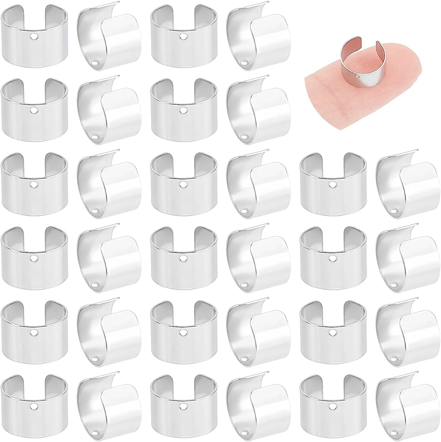 1 Box 200Pcs Plastic Earring Hooks Hypoallergenic Earring French Hooks
