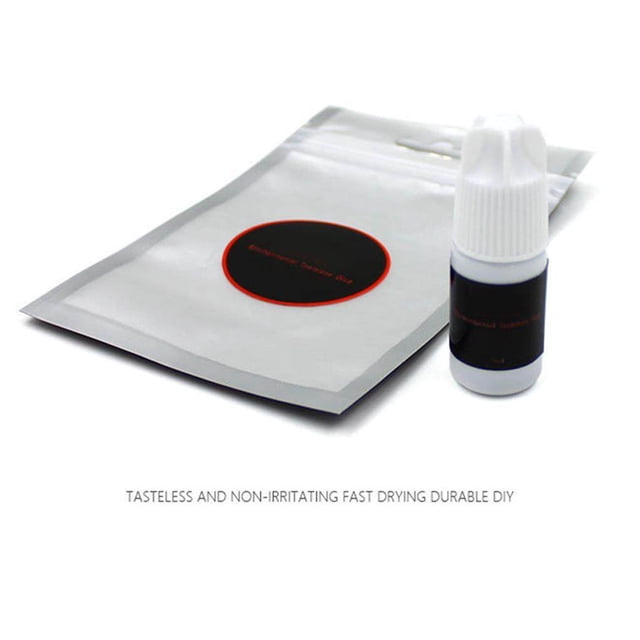 Colle pour Cils à Séchage Rapide Imperméable Extension de Faux Cils Adhésif Sans Odeur Sans Irritation Colle pour Cils Longue Tenue