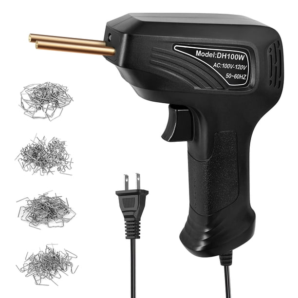 Grapadora caliente Grapadora de reparación de parachoques automático de calentamiento rápido 0-100W para corte térmico JShteea El nuevo