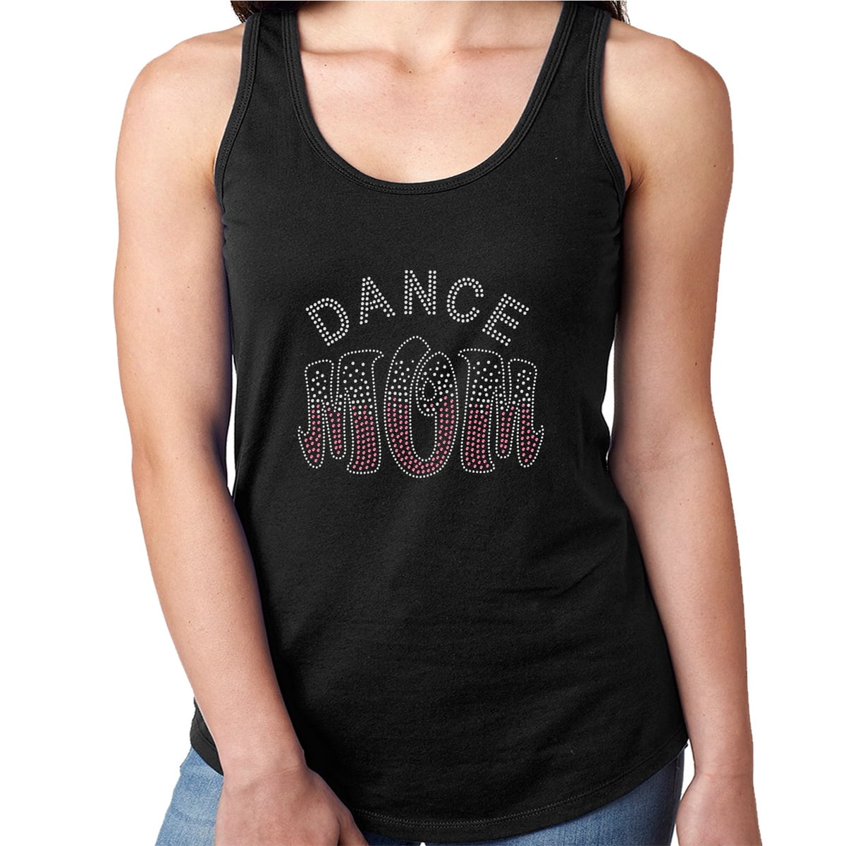 I LOVE DANCE Childrens T Shirt CRYSTAL Rhinestone Dance Design...Kids any size