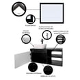 thumbnail image 4 of Gabinete De Baño Con Lavabo Y Espejo Decorativo Minimalista MARBELLA, 4 of 6