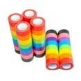 thumbnail image 4 of Milue Colored Masking Tape Multi Pack Colorful Craft Tape Vibrant Rainbow Tape, 4 of 17