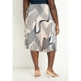 thumbnail image 4 of ELOQUII Women's Plus Size Pleated Midi Skirt, 4 of 4