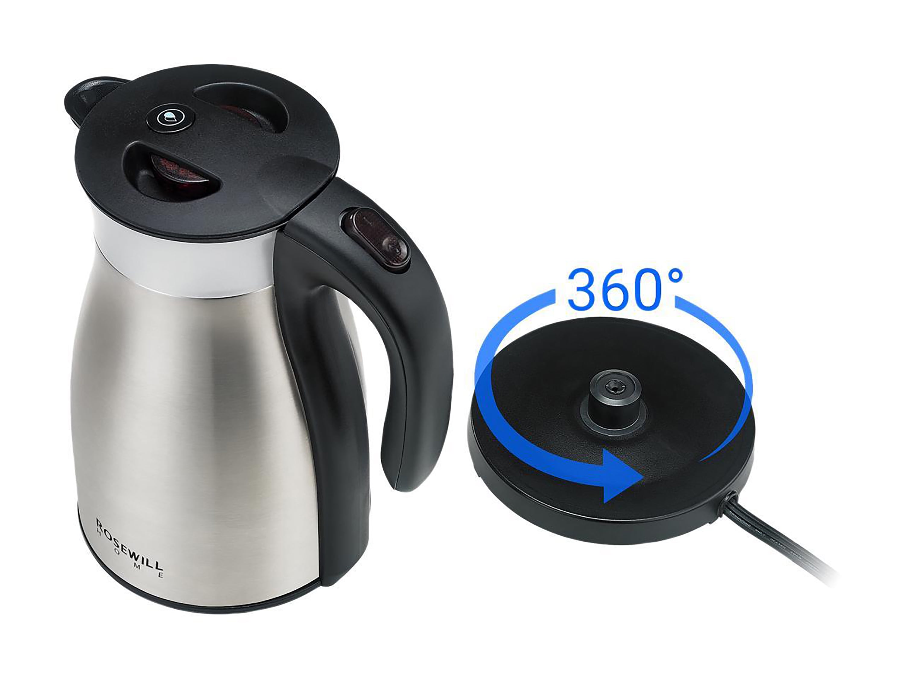 Stainless Steel Electric Kettle - 1.7 Liter - 40989