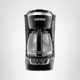 thumbnail image 2 of BLACK+DECKER 12-Cup Digital Coffee Maker, Programmable, Washable Basket Filter, Sneak-A-Cup, Auto Brew, Water Window, Keep Hot Plate, Black, 2 of 11