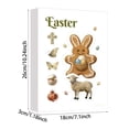 thumbnail image 3 of REK Easter Decor Easter Surprise Calendar Countdown 24 Days 2D Flat Acrylic Hanging Piece, 3 of 5