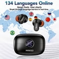 thumbnail image 2 of Auriculares internos MINISO MS105 con traductor con IA para 135 idiomas y Bluetooth, 2 of 9