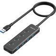 thumbnail image 1 of USB C Hub  Adapter for  Pro/Air, MOKiN 7 in 1 USB C Dongle with , SD/TF Card Reader, USB C Data Port,100W PD, and 2 USB 3.0 Compatible for  Pro/Air,  XPS,  Thinkpad., 1 of 8