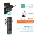 thumbnail image 4 of SW20-HF Replacement Housing Kit with PLC20 Filter Cartridge Inside - for SW20 and SW20F Under Sink Water Filter Systems, 4 of 4