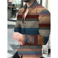 thumbnail image 1 of Camisa formal de fiesta para hombre 2024, material de alta calidad, solapa a cuadros, azul, morado, verde, rojo, para exteriores, moda urbana, diseñador nuevo, 1 of 6