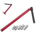 thumbnail image 2 of 1 juego de herramientas de plomería: Kit de llave ajustable de 8-13 mm para instalación de grifos y fregaderos, herramientas manuales para espacios reducidos, cocinas, baños y reparación de tuberías., 2 of 3
