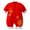 b-E, variant on Otqutp Kids Sweet Bodysuit Unisex Baby Spring Festival Cotton Print Autumn Long Sleeve Romper Jumpsuit Clothes New Year Outfits(a-B,0-3 Months