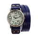 thumbnail image 2 of Fiudx Reloj Vintage de Pulsera de Cuero de Vaca, Elegante Reloj de Cuarzo para Vestir, Elegante Esfera Redonda con Caja de Aleación, Accesorio de Moda para Hombre y Mujer, Perfecto para Uso Casual y, 2 of 2