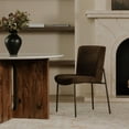 thumbnail image 6 of Moe's Home Collection Early Dining Chair Fabric Brown, 6 of 8
