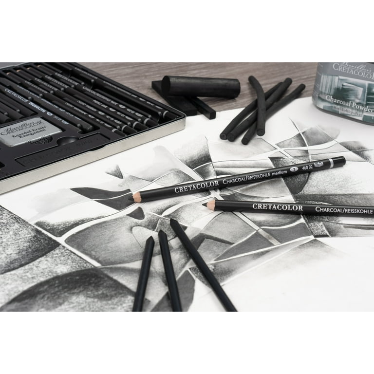 Cretacolor Drawing/Sketching Combo Set Selection Professional (53 Piece Set)