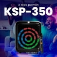 thumbnail image 3 of Vorago KSP-350 Bocina Karaoke, 8" Potencia 30W, Bluetooth 5.3, Micrófono Inalámbrico, Luces RGB + Disco, TWS, USB/SD/FM/AUX, Batería Recargable, Ideal Fiestas, 3 of 5