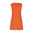 thumbnail image 7 of Timegard Summer Dresses for Women V Neck Sleeveless Button Slim Fitting Casual Comfy Dresses Fashion, 7 of 7