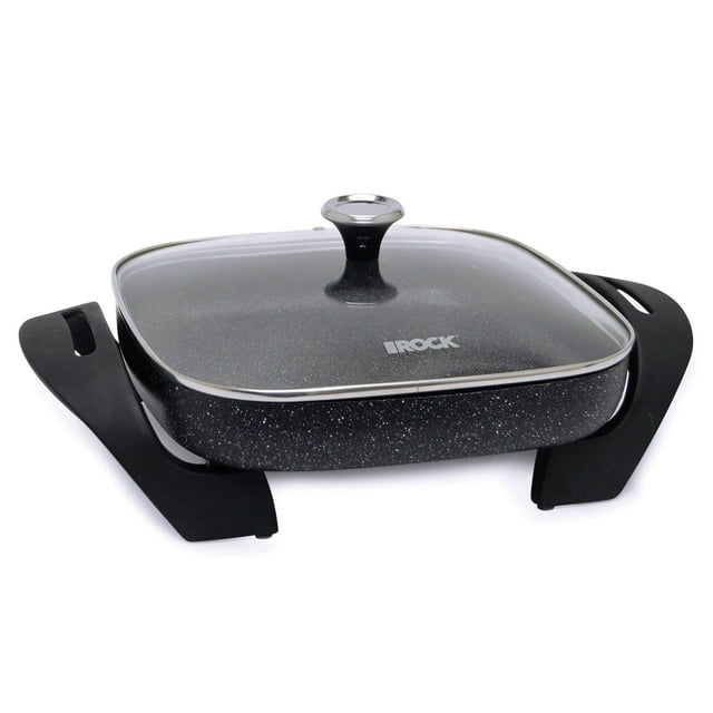The Rock by Starfrit 12" x 12" Electric Skillet