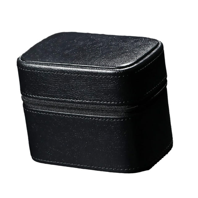Caja de joyería para reloj Yuyangstore Estuche de Viaje negro Caja de almacenamiento de relojes