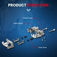 thumbnail image 4 of MOCA AUTOPARTS 2x Rear Disc Brake Caliper Fit for 2000-2006 GMC Yukon & 2000-2006 Chevrolet Tahoe & 2002-2006 Cadillac Escalade, 4 of 9
