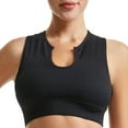 thumbnail image 1 of Brasieres de Mujer Ropa Interior Femenina para Fitness, Running, Yoga, Chaleco A Prueba de Golpes, Escote En U Profundo, sin Aros de Acero, Sujetador Cómodo Fruncido Mediana, 1 of 3