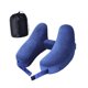 thumbnail image 2 of Almohada cervical de viaje con soporte cervical para coche, avión y funda desmontable. Azul marino, 2 of 9