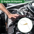thumbnail image 2 of Oil Dipstick Oil Level Dip Stick No.1530121020 for TOYOTA PRIUS 1500CC 16VALVE DOHC EFI 01-09 Precisely Engineered Fluid Level Gauge Yellow 1 Pc, 2 of 6