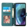 thumbnail image 7 of Dteck for Motorola Moto G 5G (2022) Case, Crossbody Shoulder Strap Flip Folio Cover Wallet Magnetic Closure Card Slots Cash Holder Stand Kickstand TPU Bumper Shockproof Protective Case,Darkgreen, 7 of 7
