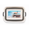 thumbnail image 1 of Camco Collapsible Container 51903 Utility Basket; 18 Inch Width x 24 Inch Length; White/Gray; Waterproof Material, 1 of 5