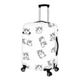 thumbnail image 2 of HELLHERO Polyester Fabric Luggage Cover for Travel Anti Abrasion Anti Fade Anti-abrasion, Hamster Pattern, 2 of 5