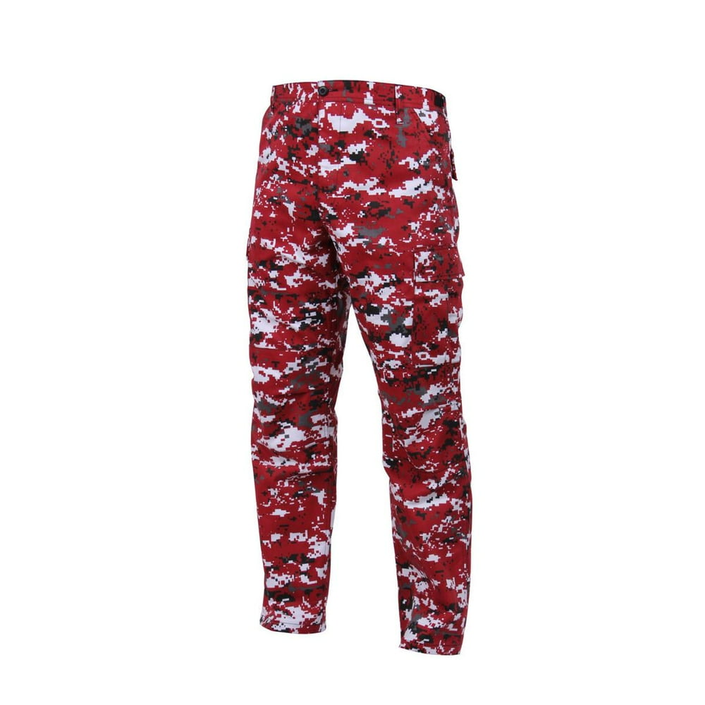 red camo pants