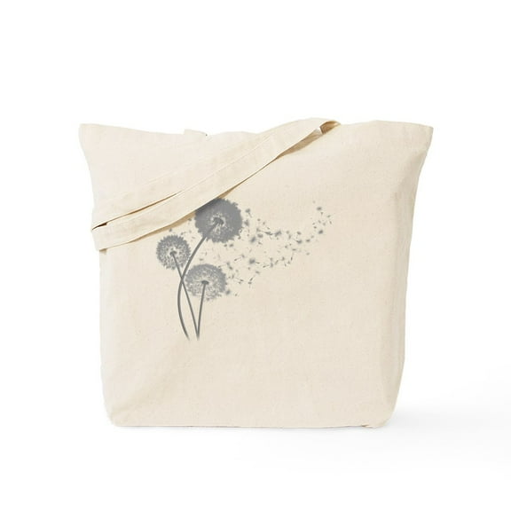 CafePress - Dandelion Wishes Tote Bag - Unisex Canvas Tote Bag, Beige, 1-Piece