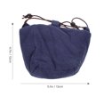 thumbnail image 4 of 1 bolsa de viaje portátil con diseño de loto para tetera de porcelana Kung Fu, bolsa de almacenamiento para té, 4 of 8
