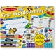 thumbnail image 1 of Bloc de Actividades Primeras Palabras Melissa & Doug 21 Páginas 288 Pegatinas Infantil MD-05454, 1 of 2