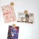 thumbnail image 4 of Etiquetas de sellado para caja de pasteles, pegatinas para diario hechas a mano de varias formas, suministros de oficina para regalos, pegatinas para niñas, 100 unids/lote, 4 of 4