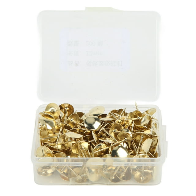 Push Tacks, Simple Operation Thumb Tacks Nonslip Vertical Lines Practical Accessories For Classroom For Office For Household