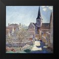 thumbnail image 2 of Monet, Claude 12x12 Black Modern Framed Museum Art Print Titled - Bennecourt, 2 of 5