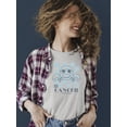 thumbnail image 2 of Cancer Zodiac - Emoji Crab Graphic Women's T-shirt, 2 of 4