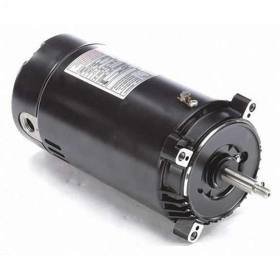 Pool Pump Motor, Capacitor-Start, 1 HP, 56J Frame, 3,450 Nameplate RPM