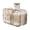 Gold, variant on Waterproof Plastic Cosmetic Pad Holder Storage Organizers For Modern Lifestyle