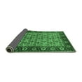 thumbnail image 2 of Ahgly Company Indoor Rectangle Oriental Emerald Green Industrial Area Rugs, 3' x 5', 2 of 4
